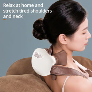 Masseur de dos, de cou et d'épaules bionique OEM/ODM Shiatsu 3D 4D pétrissant, pour <span class=keywords><strong>les</strong></span> tissus profonds, le trapezius cervical, la relaxation musculaire - Product Image 6