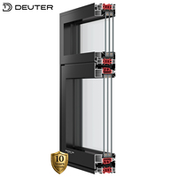 Ventanas Abatibles y Oscilobatientes de Aluminio con Diseño sin Perfiles, Personalizadas OEM/ODM, Eficiencia Energética, Doble/Triple Acristalamiento Low-E para Renovación de Apartamentos