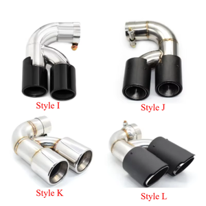 Tubos de escape de coche SYPES para <span class=keywords><strong>BMW</strong></span> 116i <span class=keywords><strong>118i</strong></span> 120i F20 F21 <span class=keywords><strong>M</strong></span> rendimiento puntas de escape de fibra de carbono inoxidable puntas de silenciador originales - Product Image 3