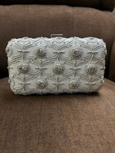 Nouvelle pochette et sac à main en similicuir blanc tendance pour femme dernière collection avec combinaison Zercine - Product Image 3