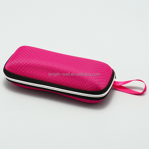 Original Fabrik Mehrfarbig Optional Bestseller und Günstige Sonnenbrillenetuis mit Individuellem Logo EVA Canvas Nylon Reißverschluss-Etui - Product Image 3