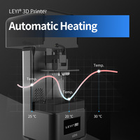 Imprimante dentaire 3D chauffée fiable LEYI L6 avec connectivité USB, garantie 1 an pour des couronnes, bridges et guides chirurgicaux de haute précision et cohérence