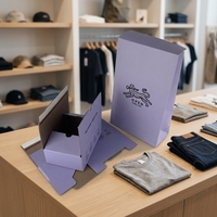 Boîtes aux lettres personnalisées avec logo, emballage en carton, boîte d'expédition, sacs d'expédition en kraft pour l'emballage des vêtements