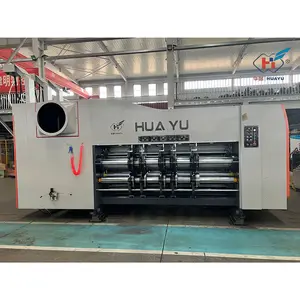 HUAYU series automatic printer corrugated carton box machine printing slotter die cutting machine for box carton