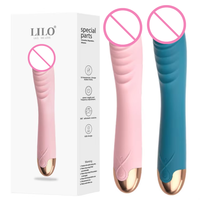 EU-Lagerbestand: Dual-Stimulations-Vibrator, Dildo mit Mehrfachgeschwindigkeit, starker AV-Stab-Massager, rotierend, 50 dB, USB, wasserdicht