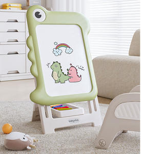 لوحة رسم مغناطيسية كبيرة قابلة للتعديل قابلة للطي من البلاستيك للدراسة للعب الأطفال - Product Image 2