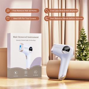 Dispositivo <span class=keywords><strong>de</strong></span> depilación láser Ipl en casa con refrigeración Lide depiladora doble lámpara IPL depiladora facial <span class=keywords><strong>para</strong></span> mujeres y <span class=keywords><strong>hombres</strong></span> - Product Image 4