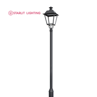 Lampe de jardin LED extérieure en PVC à haute luminosité, super brillante, étanche IP65, alimentée par courant alternatif/continu, avec télécommande