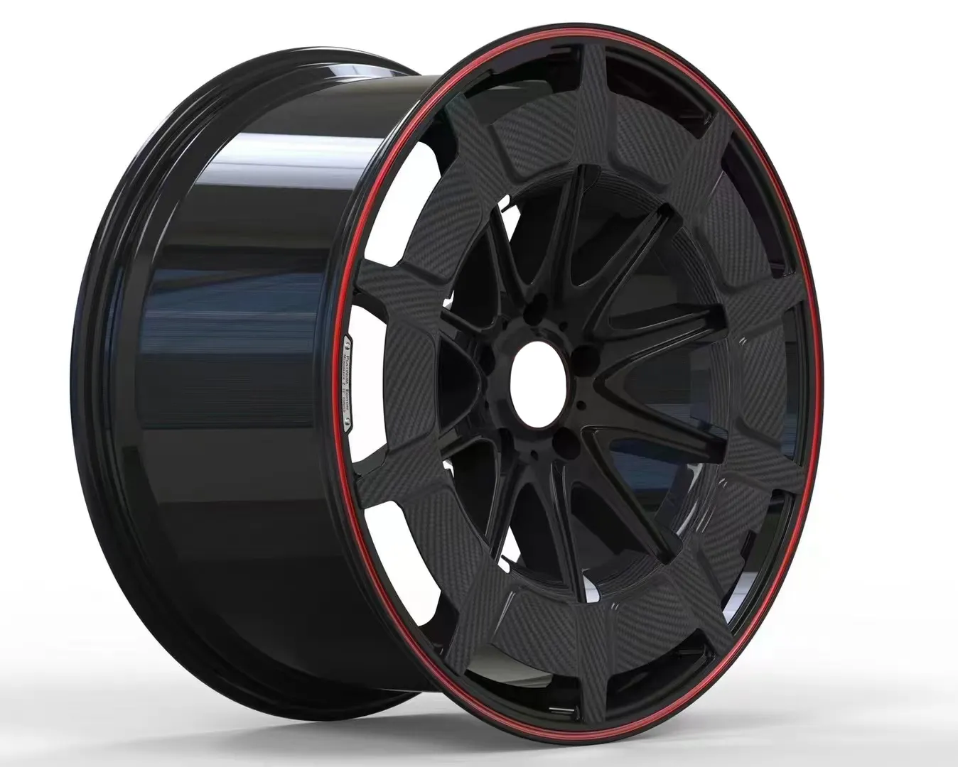 Best Quality Carbon Fiber 120Mm 5X120 Steel Rim 23 Inch Rims For Babus Wheels Smart Passenger Car Wheel