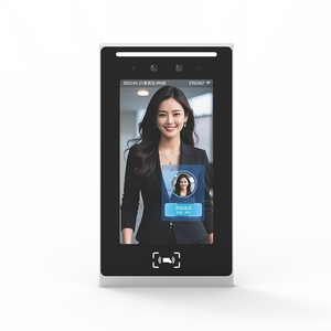Máquina de <span class=keywords><strong>Control</strong></span> de Acceso Biométrico con Lector de Tarjetas Multi-idioma Android de 7 Pulgadas, Sistema de Seguridad con Reconocimiento Facial - Product Image 1