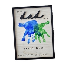 Cadre <span class=keywords><strong>photo</strong></span> traditionnel en bois 8x12 pouces, mignon, écologique, classique, fait main, interactif, pour la fête <span class=keywords><strong>des</strong></span> Mères, la fête <span class=keywords><strong>des</strong></span> Pères, pour la famille et les couples - Product Image 6