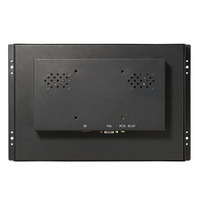 Moniteur industriel ATM intégré de 12 pouces HD 16:10 avec écran large tactile capacitif, interface USB et rétroéclairage LED pour entreprises et jeux