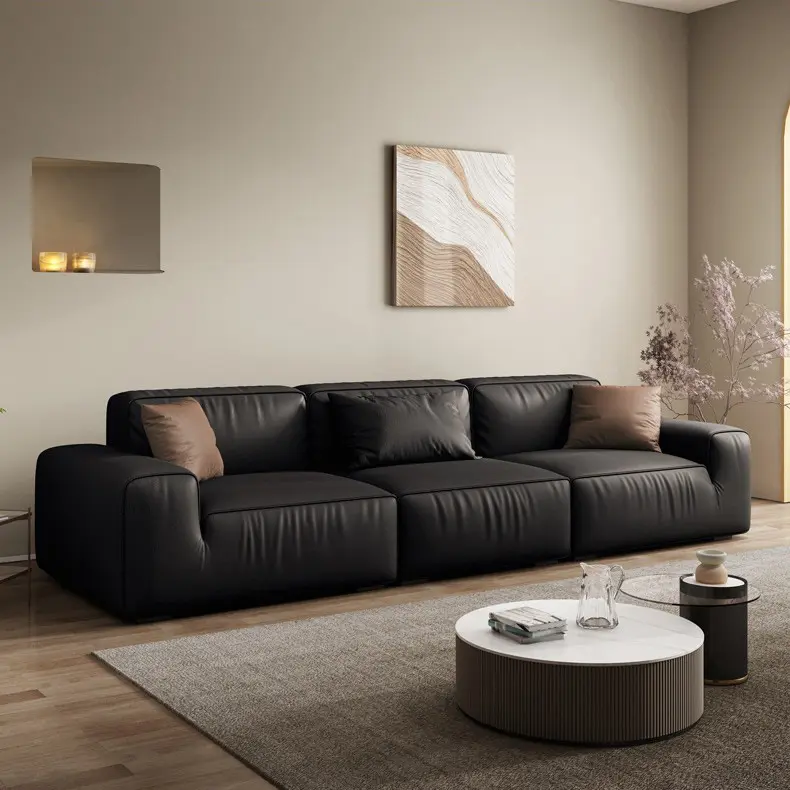 Phòng khách hiện đại Thiết kế thời trang qianceng bánh sofa giản dị đồ nội thất khách sạn biệt thự sân thượng sofa