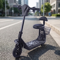 Trottinette électrique la plus vendue, moteur 36V 350W, trottinette électrique pour adultes, pneus rapides de 8 pouces, phares LED avant, étanche, pliable