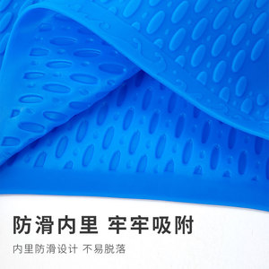 Adult Silicone Swimming Cap Solid Color Waterproof Unisex For Swimming And Water Sports - Product Image 3