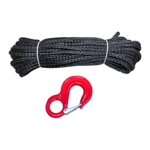 하이 퀄리티 강도 10MM * 30M 야외 사용자 정의 고강도 12 가닥 UHMWPE 윈치 코드 해먹 슬링 라인 UHMWPE 텐트 로프 - Product Image 3