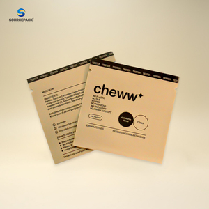 Compostable Small Size <strong>Sachet</strong> for Tea Coffee Powder Packaging the Snack Food Packaging Pouch Kraft Paper <strong>Sachet</strong> - Product Image 6