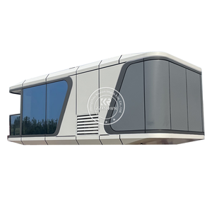 Maison préfabriquée en acier de haute qualité, moderne, modulaire, mobile, en forme de capsule spatiale, imperméable, 2025 - Product Image 3
