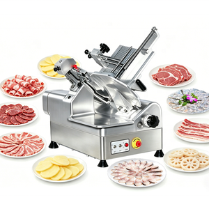 Affettatrice Multifunzionale per Carne Congelata, Macchina Automatica per Tagliare Carne e Verdure, Uso Commerciale e Domestico - Product Image 3