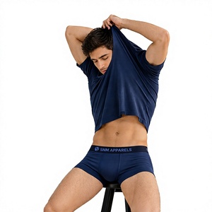 Camiseta de Verano para Hombre, Cuello Redondo, Manga Corta, Algodón y Elastano, Corte Regular, Ecológica, Transpirable, de Secado Rápido, Informal, Precio de Fábrica - Product Image 1