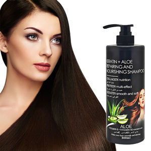 Champú de aloe vera orgánico personalizado sin Sulfatos veganos, la mejor ligereza, clarificador para <span class=keywords><strong>antipiojos</strong></span>, nutritivo, hidratante, cabello esponjoso - Product Image 1