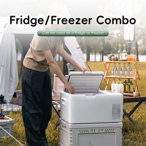 Alpicool S15 Mini réfrigérateur solaire pour voiture, charge solaire, compresseur CC, <span class=keywords><strong>petit</strong></span> congélateur de <span class=keywords><strong>camping</strong></span>, 12V, double usage, réfrigérateur portable - Product Image 2