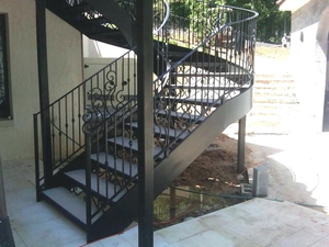 Garde-corps en acier inoxydable de style américain de haute qualité pour escaliers pour la maison entrepôt bureau station ou appartement - Product Image 6