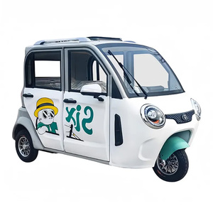 Triciclo Eléctrico para Adultos con <span class=keywords><strong>Cuatro</strong></span> Puertas y <span class=keywords><strong>Cuatro</strong></span> Asientos, Potencia de 1000 W, Voltaje de 60 V - Product Image 4