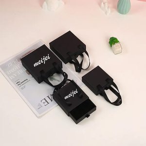 Tùy Chỉnh Đáng Yêu Hộp Đồ Trang Sức Với Xử Lý Quà Tặng Jewel Bao Bì Hộp Với Đồ Trang Sức <span class=keywords><strong>Pouch</strong></span> In Bạn Riêng Logo Đồ Trang Sức Gói Thiết Lập - Product Image 2