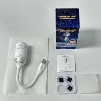 Projecteur USB RGB avec gradation progressive, projecteur HD ciel étoilé, lampe d'ambiance LED pour la décoration de chambre