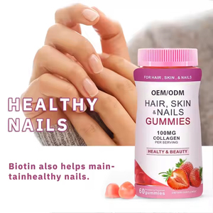 Natural Biotin Feminine Balance <strong>Menopause</strong> Beauty Hair and Nails Whitening Glutathione Collagen Gummies for Skin Women <strong>Supplement</strong> - Product Image 3