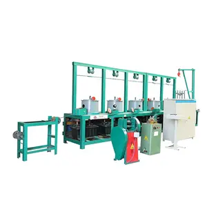 Factory Price High Speed High Efficiency Low Carbon Cold Drawn Steel Black Pulley Wire Drawing Machine Factory