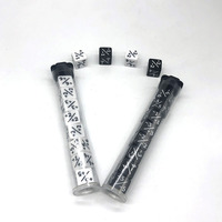 Tube de rangement pour dés de jeu de société pour adultes sur le thème de D&D en plastique PC transparent en vrac et accessoires