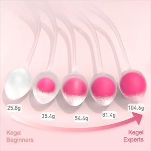 Juego de Bolas de Kegel de Silicona, Bolas <span class=keywords><strong>Benoit</strong></span> Ben Wa, Ejercitador de Kegel, Ejercitador de Suelo Pélvico y Ejercicios de Core para Mujeres - Product Image 1