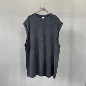 T-shirt Homme DiFan en Gros 100% Coton Haute Qualité 180 Grammes Col Rond Manches Courtes Style Urbain Coupe Droite Bord Roulé - Product Image 6