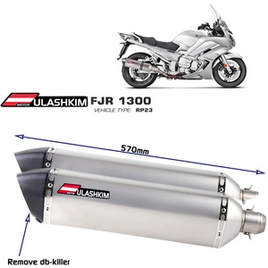 Silencieux d'échappement gauche et droit pour FJR1300 FJR <span class=keywords><strong>XJR</strong></span> <span class=keywords><strong>1300</strong></span> silencieux d'échappement de <span class=keywords><strong>moto</strong></span> DB Killer Escape - Product Image 4