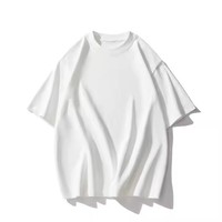 T-Shirt Unisexe Lourd Coton 300 g/m² Coupe Boxy Épaules Tombantes Surtaillée Écologique Personnalisable pour Hommes – Vente en Gros