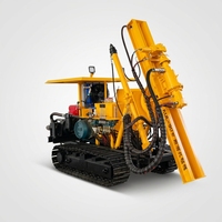 TengDa KQL90 Foreuse DTH sur chenilles entièrement hydraulique à moteur diesel avec boîte de vitesses |   Ventilation minière pour trous de 65-140 mm et profondeurs de 60-150 m