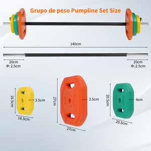 Spain In Stock High Quality Adjustable <b>Dumbbell</b> Barbell Weights 20kg Crocodile Mouth Barbell Set Gym Weight Lifting Barbell - Product Image 2