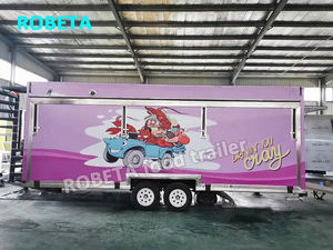 Chariot de restauration Mobile, pour café-voiture, à Double pont, caddie, en promotion, remorque en promotion à 2 étages - Product Image 6