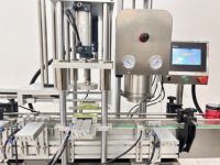 Machine de mise sous vide linéaire automatique électrique pour bocaux et bouteilles en verre - Scelleuse pour sauces chili, confitures et miel