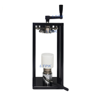 Machine de capsulage et de scellage manuelle à moteur LT-FGJ-100 pour bouteilles de thé au lait et autres boissons