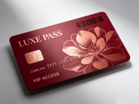 Tarjeta PVC de Contacto con Transferencia de Impresión Personalizada, Lámina Dorada/Plateada, Tarjeta Inteligente VIP con Chip y Código de Barras