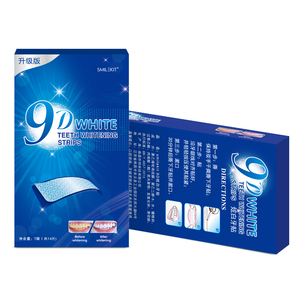 Vente en gros de bandes de blanchiment des dents professionnelles 9D 14 pièces avec saveur de menthe traitement de blanchiment des dents efficace - Product Image 3