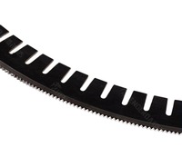 Haute précision 1.42mm d'épaisseur 23.8mm de hauteur couteau de coupe denté dentelé lame de coupe Proflex modèle matériaux d'impression