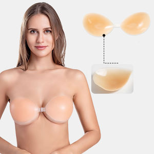 2 çift silikon sutyen temizle sapanlar soğutma konfor nefes yaz kadınlar için görünmez Push-up destek giymek - Product Image 1