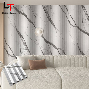 Panel de Pared WPC Moderno con Diseño Acanalado, Revestimiento Interior y Exterior, Tablero de PVC, Rejilla de Madera y Plástico Compuesto para Decoración de Fondo de <span class=keywords><strong>TV</strong></span> - Product Image 3