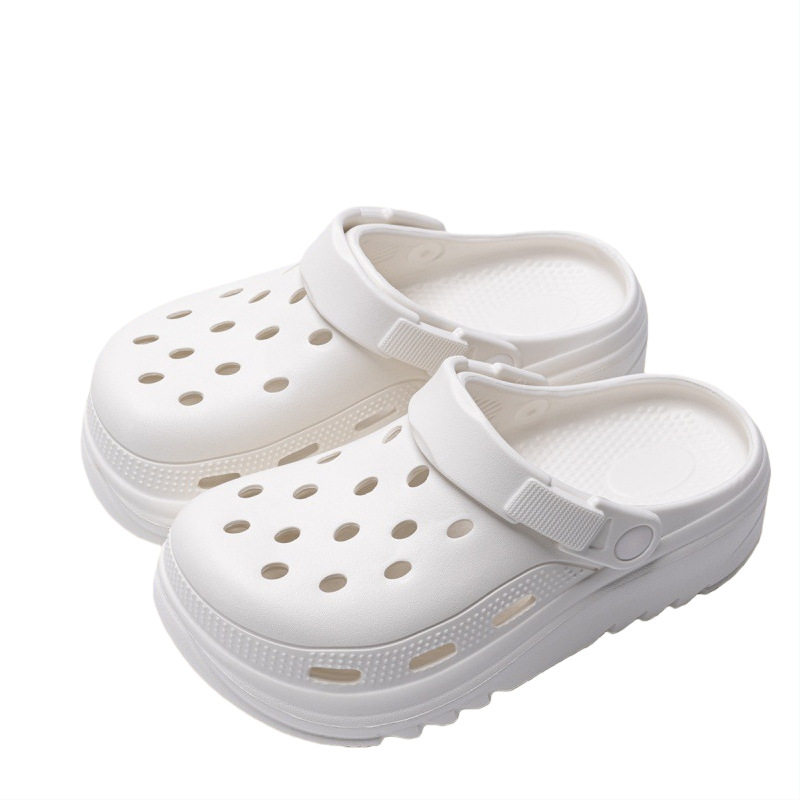 White Crocs
