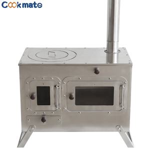 Estufa Portátil de Acero Inoxidable para BBQ con <span class=keywords><strong>Horno</strong></span> para Acampar al Aire Libre - Product Image 5