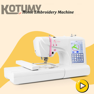 Chuyên Nghiệp May Và Thêu Tích Hợp Máy LCD Màn Hình Cảm Ứng Máy Thêu Cho Các Mẫu Tùy Chỉnh - Product Image 2